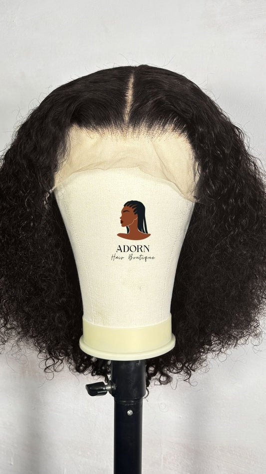 13x4 Full Frontal Double Drawn Jerry Curls